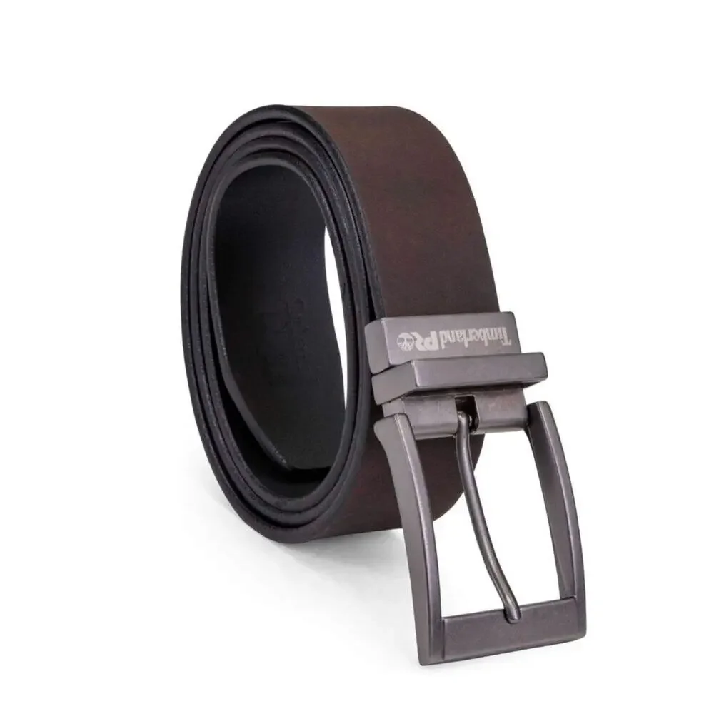 Timberland Men's Belt sz 44” Reversible Leather Belt NEW #K151